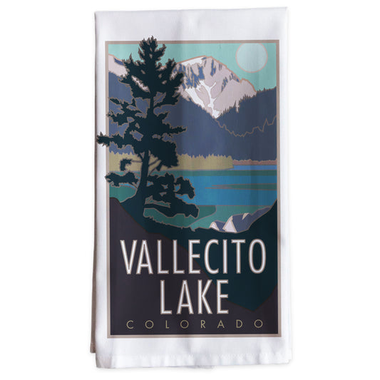 Vallecito Lake, Colorado -Tea Towel