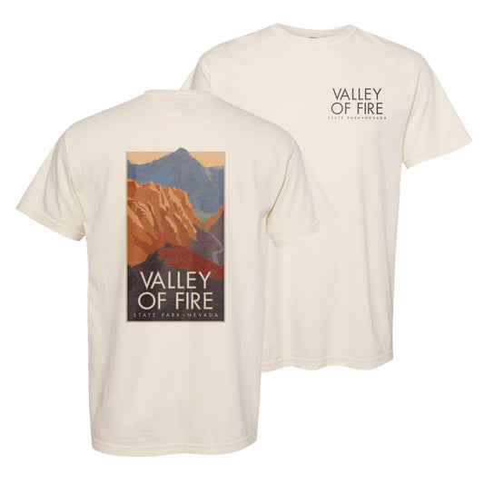 VALLEYOFFIRENEVADA - Comfort Colors Heavyweight T-Shirt