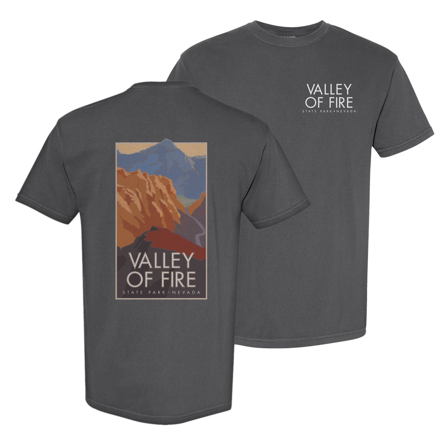 Valley of Fire, Nevada - Comfort Colors Heavyweight T-Shirt