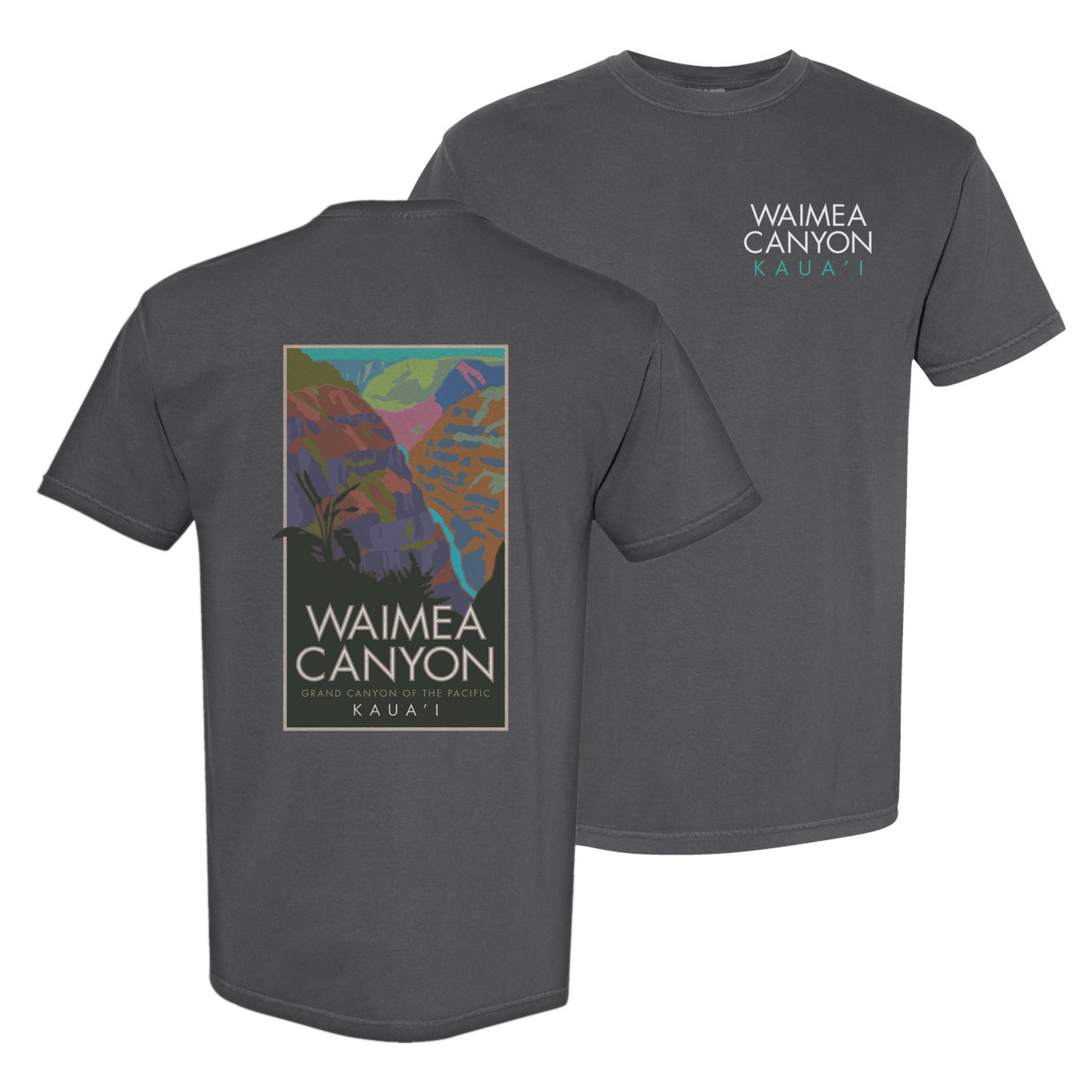 Waimea Canyon State Park, Hawaii - Comfort Colors Heavyweight T-Shirt