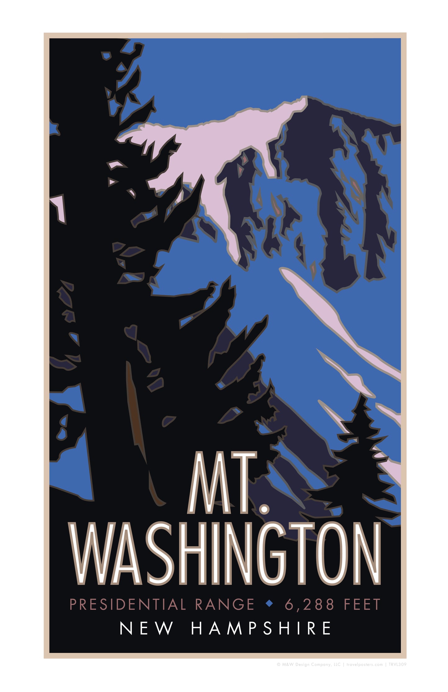 Mount Washington, New Hampshire - Poster