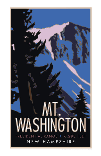 Mount Washington, New Hampshire - Poster