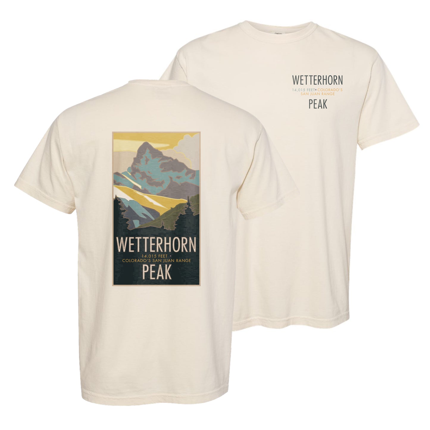 WETTERHORNPK - Comfort Colors Heavyweight T-Shirt