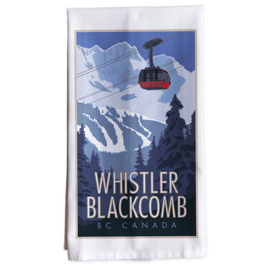 Whistler Blackcomb - BC, Canada -Tea Towel