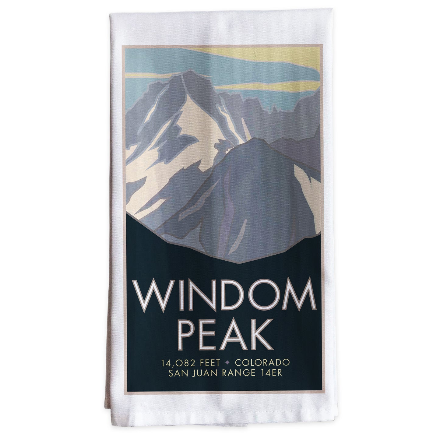 Windom Peak, Colorado - Colorado 14er -Tea Towel