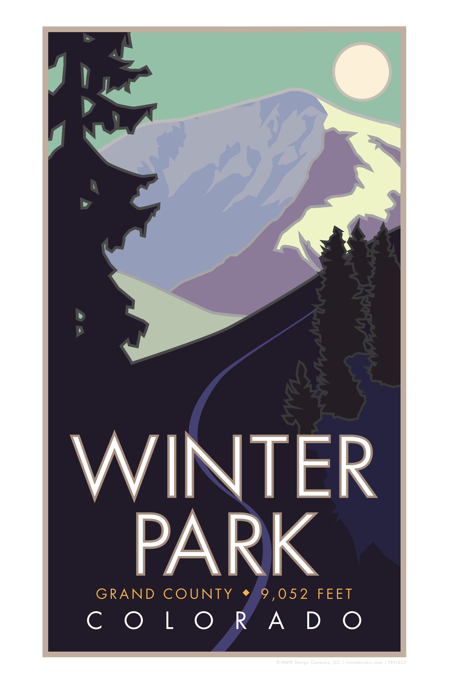 Winter Park, Colorado - Poster