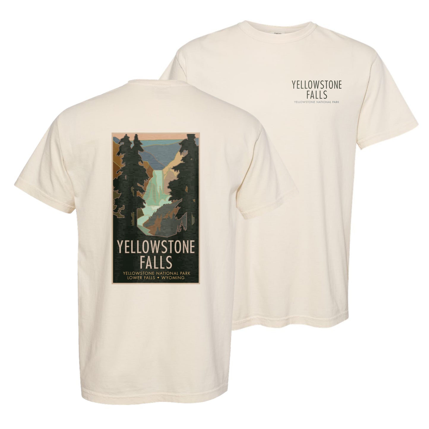 YELLOWSTONEFALLS - Comfort Colors Heavyweight T-Shirt