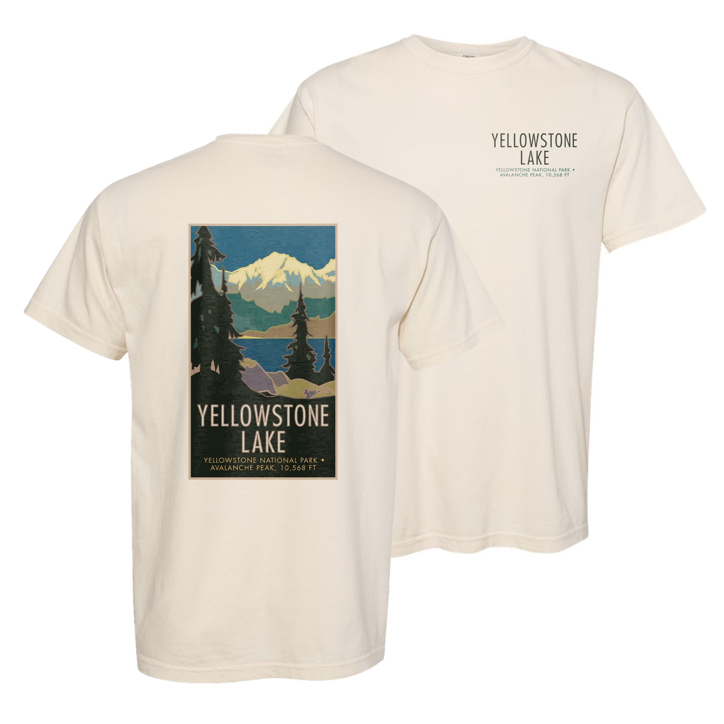 YELLOWSTONELAKE - Comfort Colors Heavyweight T-Shirt