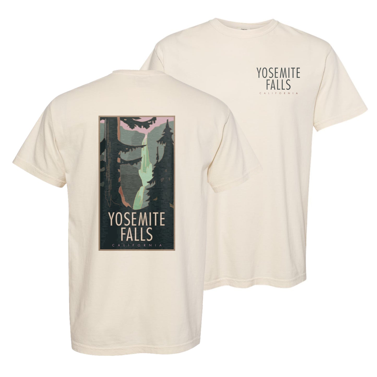 YOSEMITEFALLS - Comfort Colors Heavyweight T-Shirt