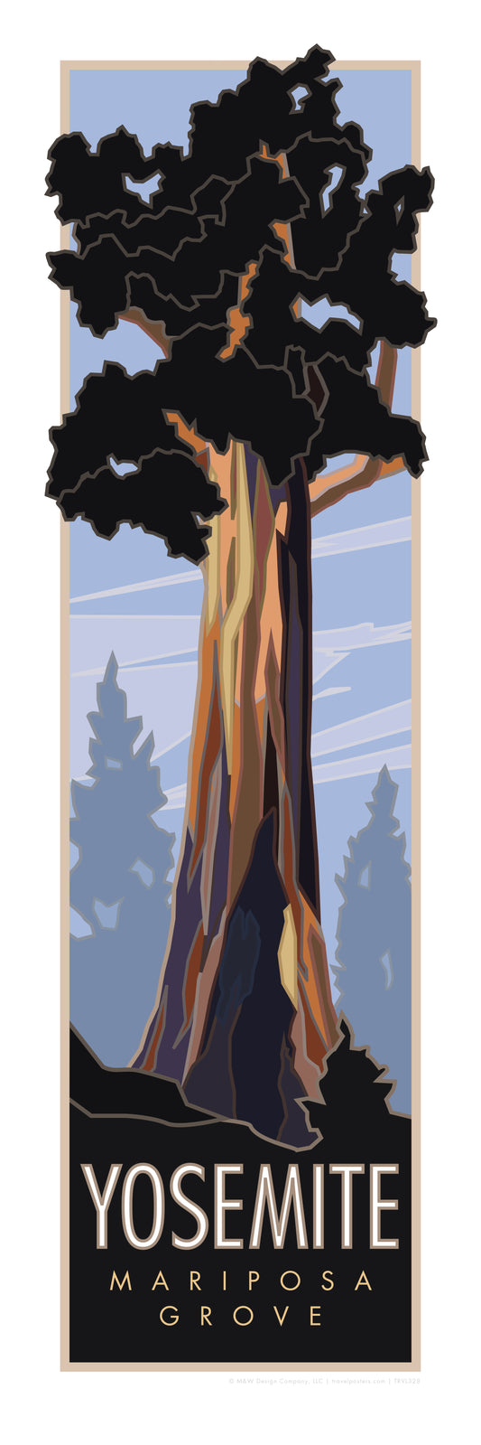 Yosemite National Park (Mariposa Grove) - Poster