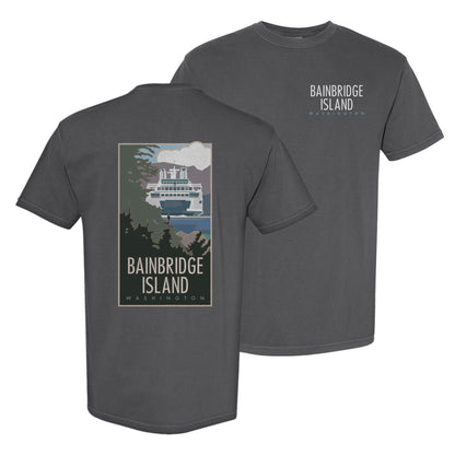 Badlands National Park - Comfort Colors Heavyweight T-Shirt