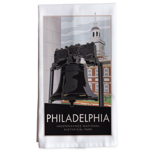 Phila Liberty Bell -Tea Towel