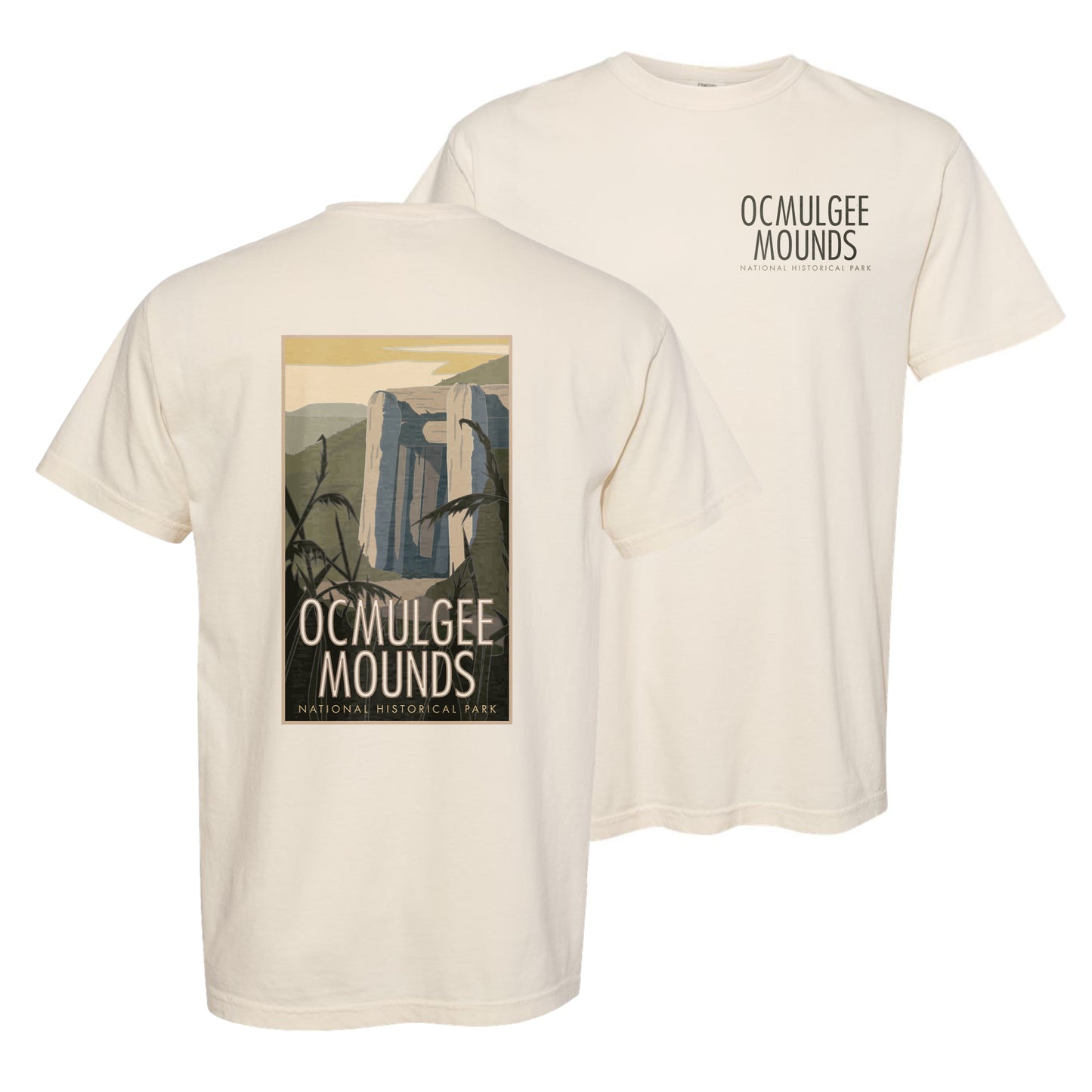 OCMULGEEMOUNDS - Comfort Colors Heavyweight T-Shirt