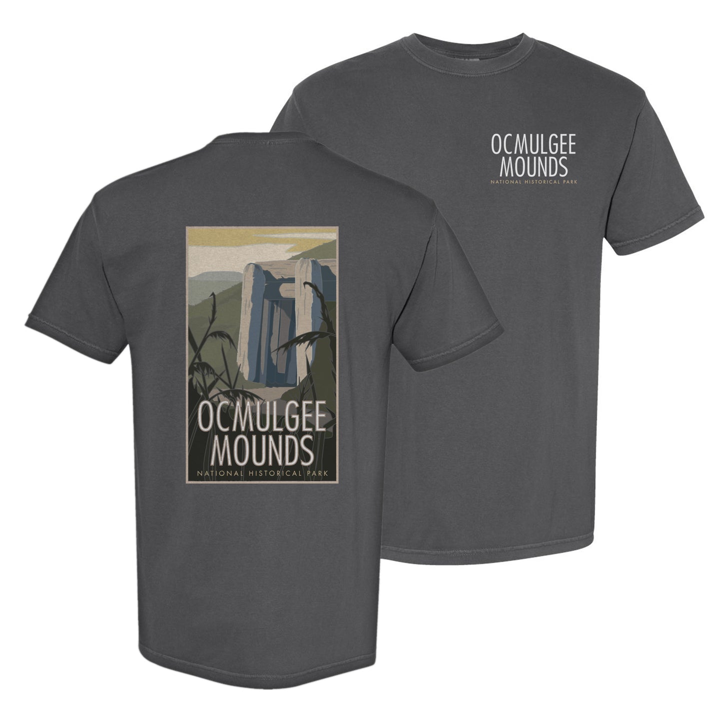 Ocmulgee Mounds - Comfort Colors Heavyweight T-Shirt