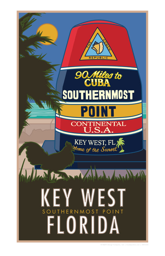 Southern Point Key West - Poster