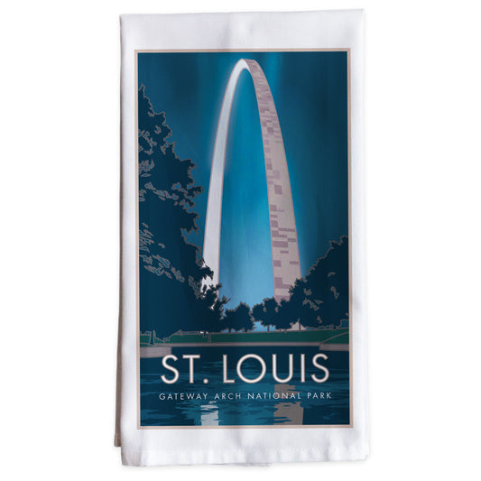 St Louis Gateway -Tea Towel