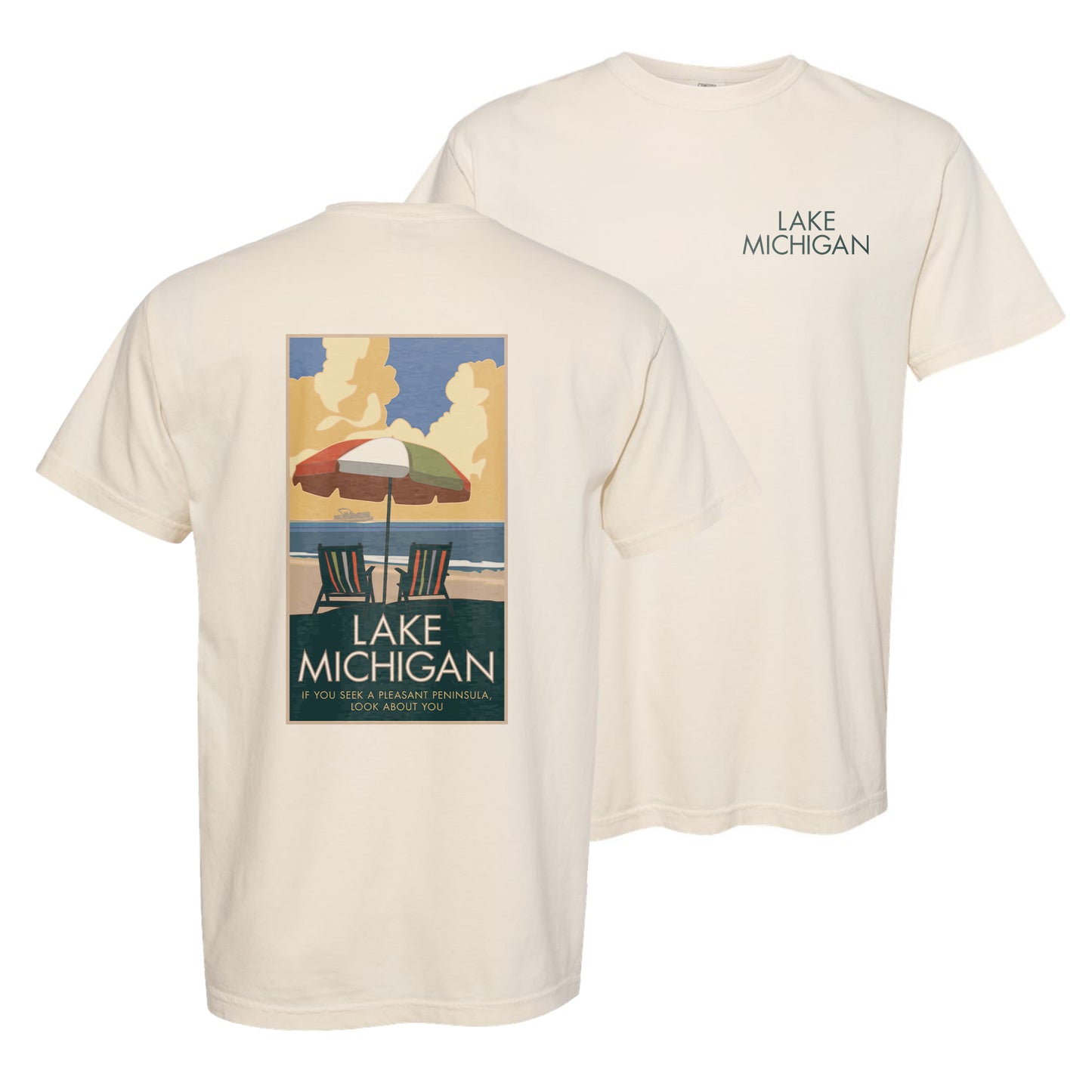 LAKEMICHIGAN - Comfort Colors Heavyweight T-Shirt