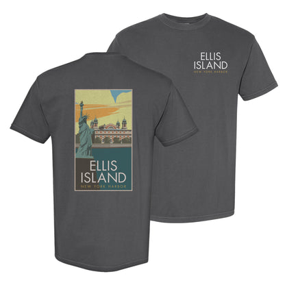 Ellis Island - Comfort Colors Heavyweight T-Shirt