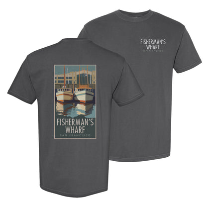 Fishermans Wharf - Comfort Colors Heavyweight T-Shirt