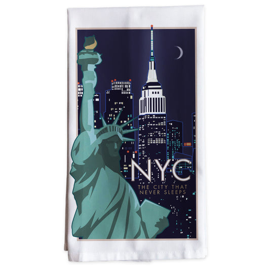 Nyc Skyline -Tea Towel