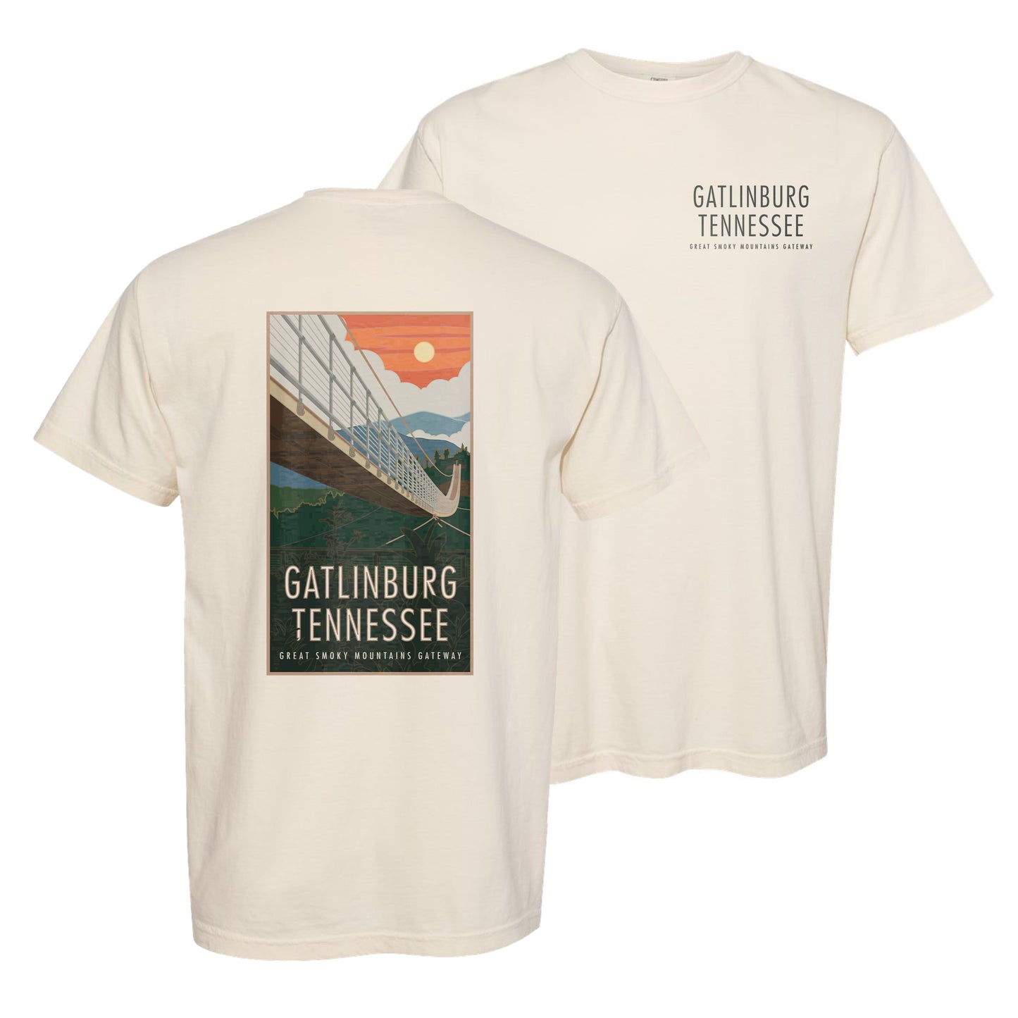 GATLINBURGTN - Comfort Colors Heavyweight T-Shirt