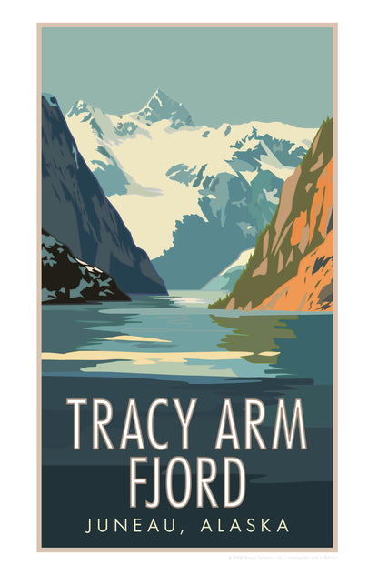 Tracy Arm Fjord - Poster