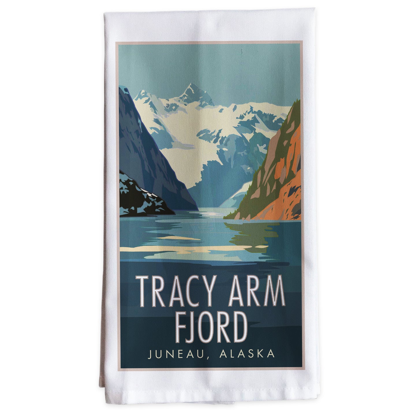 Tracy Arm Fjord -Tea Towel
