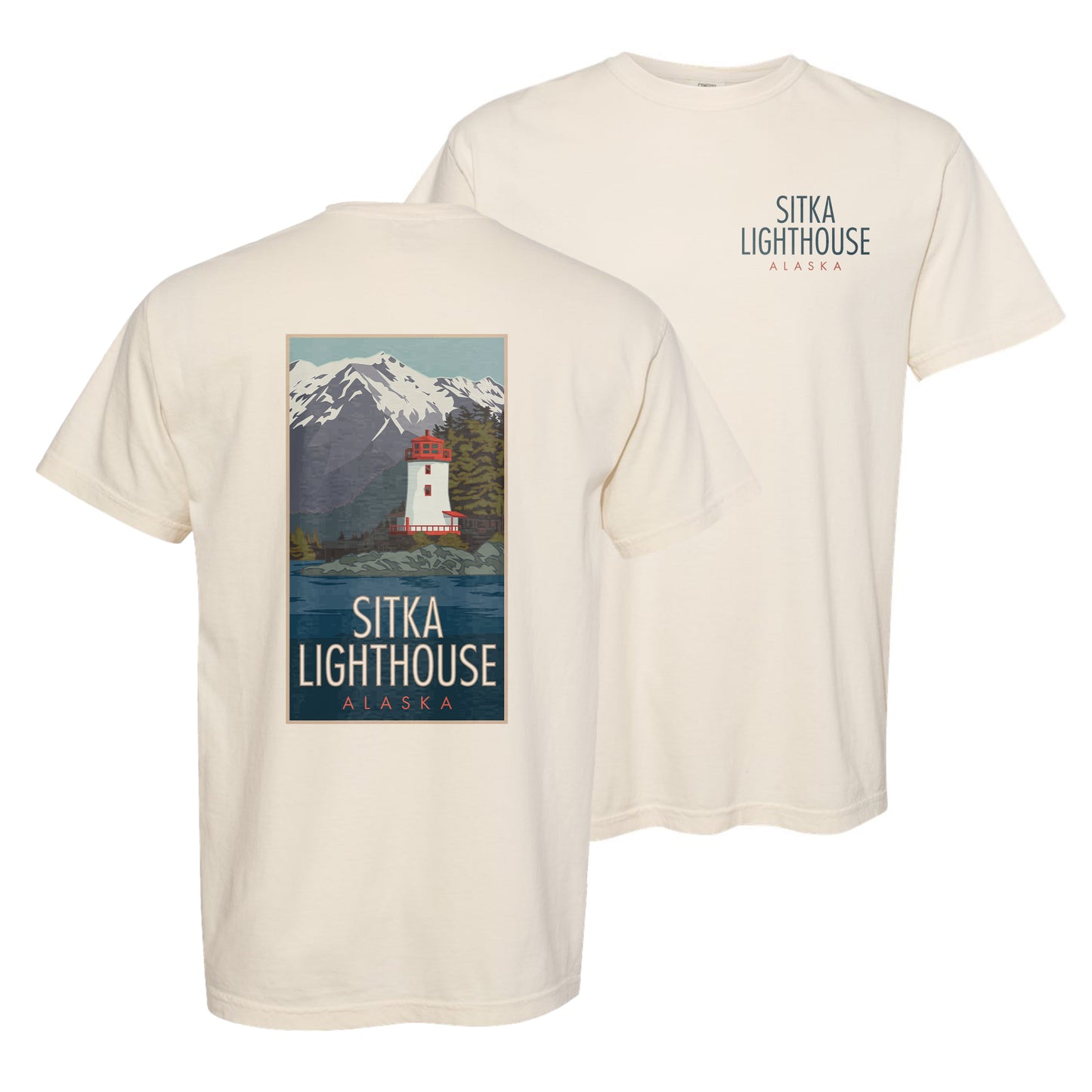 SITKALIGHTHOUSE - Comfort Colors Heavyweight T-Shirt