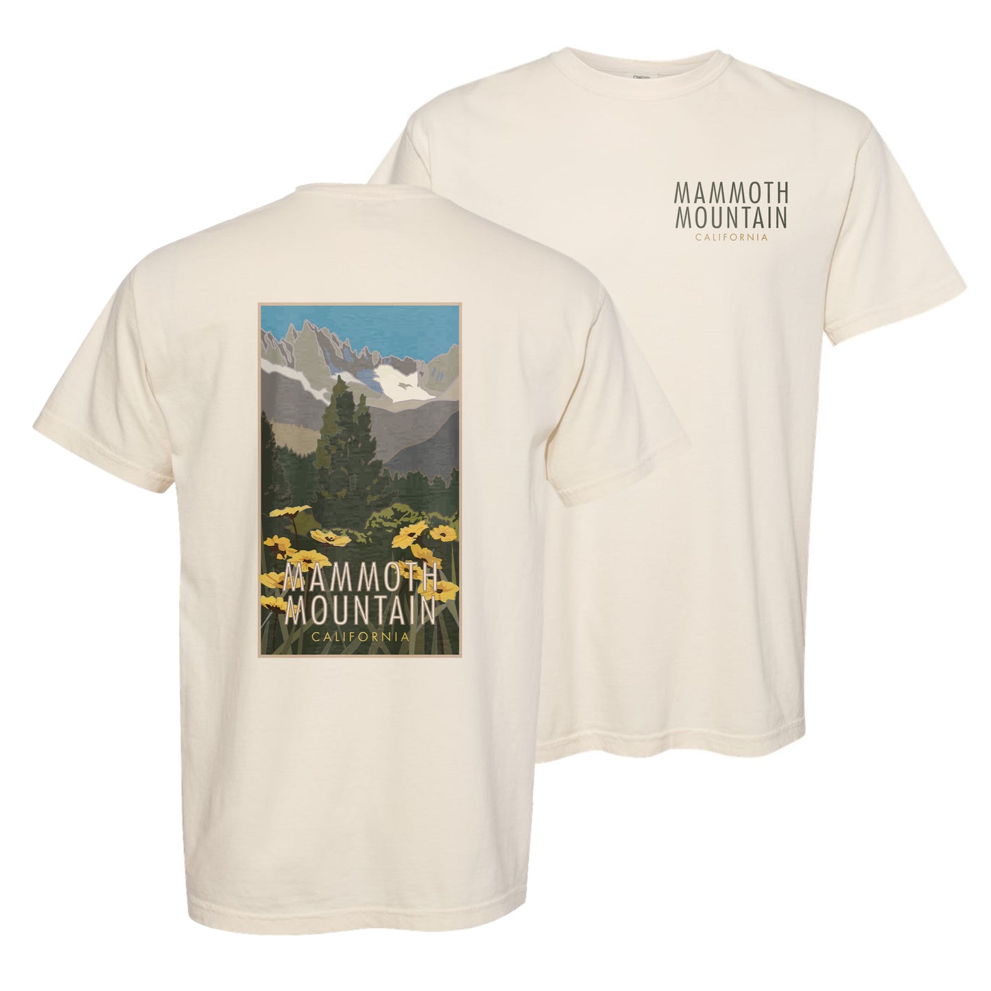 MAMMOTHMOUNTAINSPRING - Comfort Colors Heavyweight T-Shirt