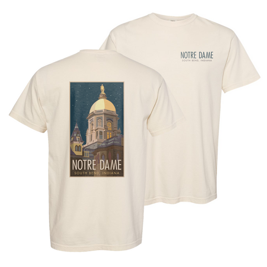 NOTREDAMEGOLDENDOME - Comfort Colors Heavyweight T-Shirt