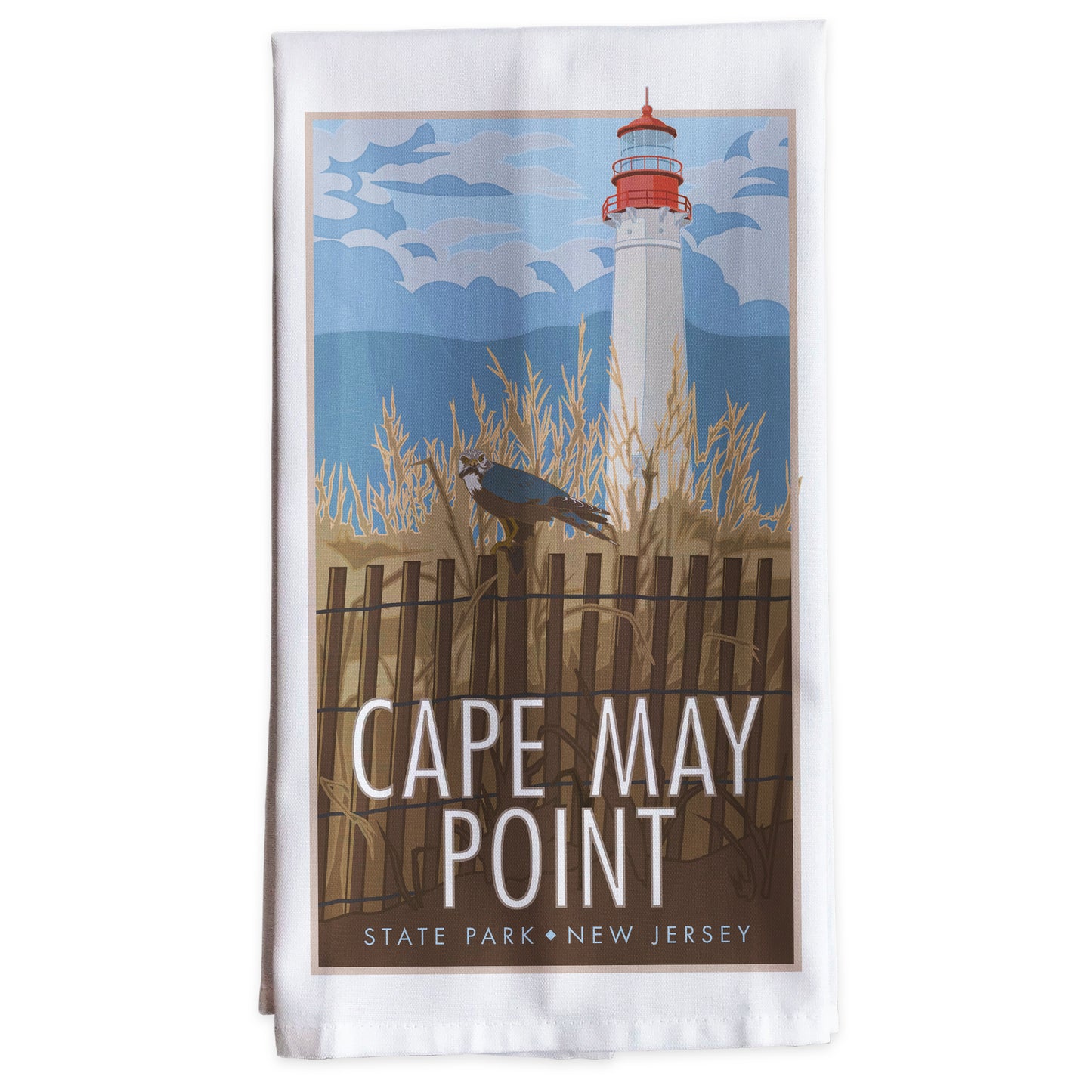 Cape May Light House -Tea Towel
