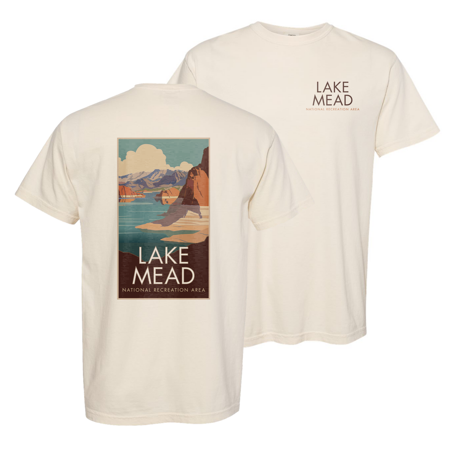 LAKEMEADRECAREA - Comfort Colors Heavyweight T-Shirt