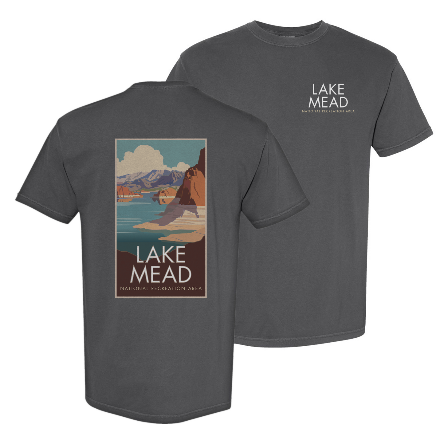 Lake Mead Rec Area - Comfort Colors Heavyweight T-Shirt