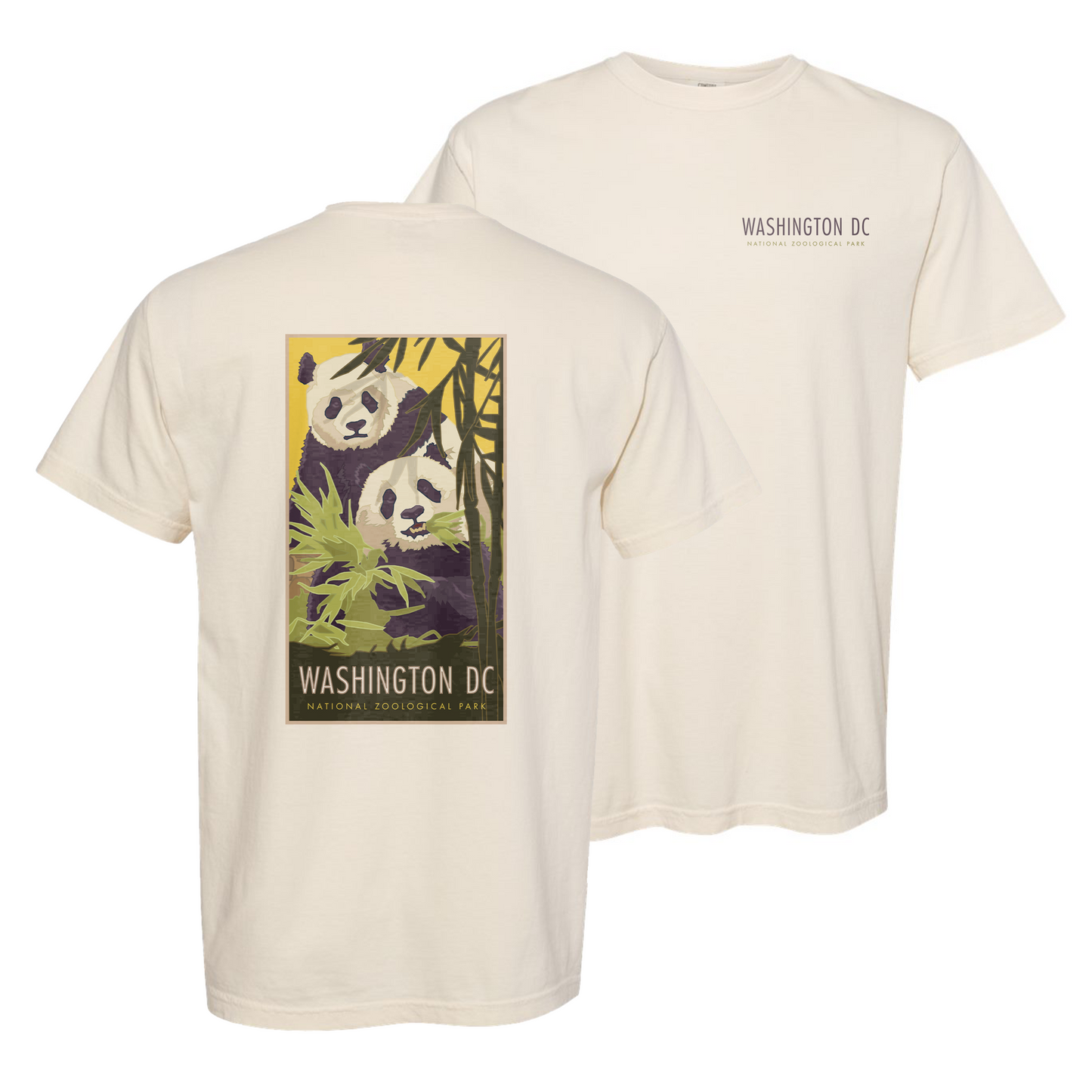 WASHINGTONDCPANDAS - Comfort Colors Heavyweight T-Shirt