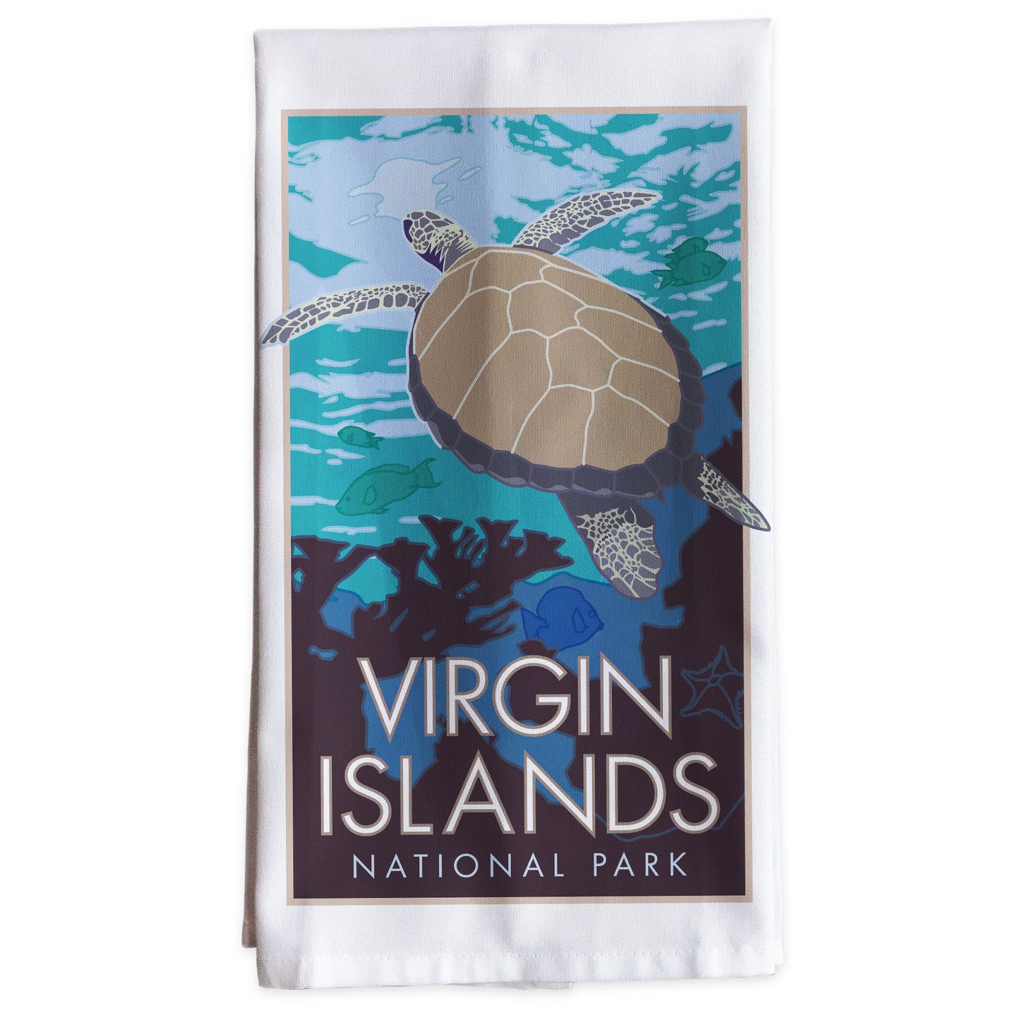 US Virgin Islands National Park -Tea Towel