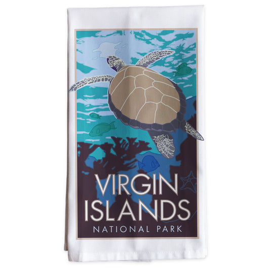 US Virgin Islands National Park -Tea Towel