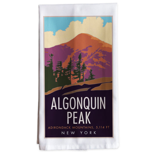 Algonquin Peak, New York -Tea Towel