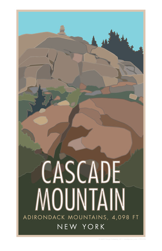 Cascade Mountain   - Poster