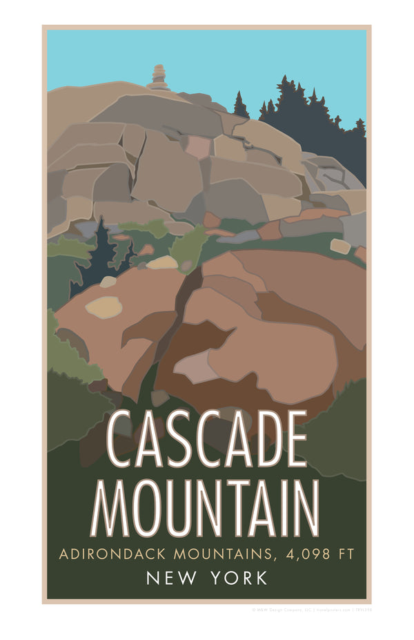 Cascade Mountain   - Poster