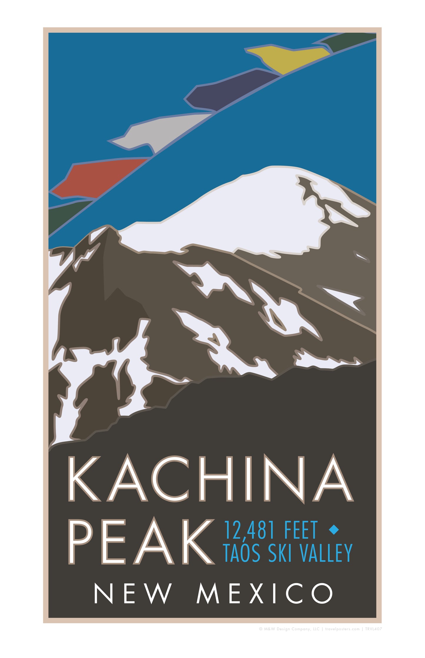 Kachina Peak- Poster