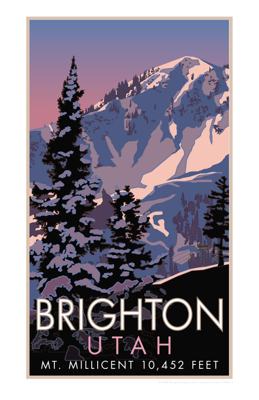 Brighton Milly - Mount Millicent - Poster