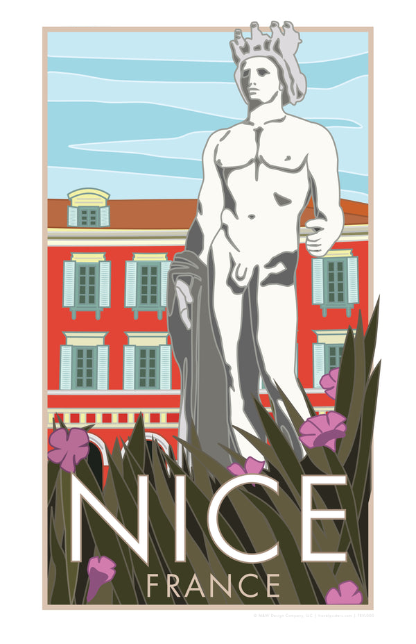 Nice, France - Statue