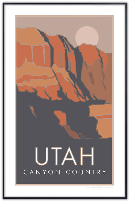 Utah Canyon Country - Poster