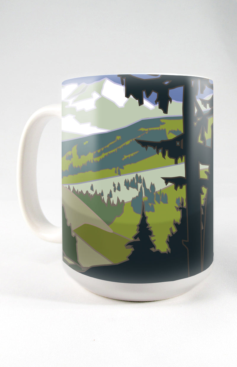 Vail Basin, Summer - 15oz. Ceramic Mug