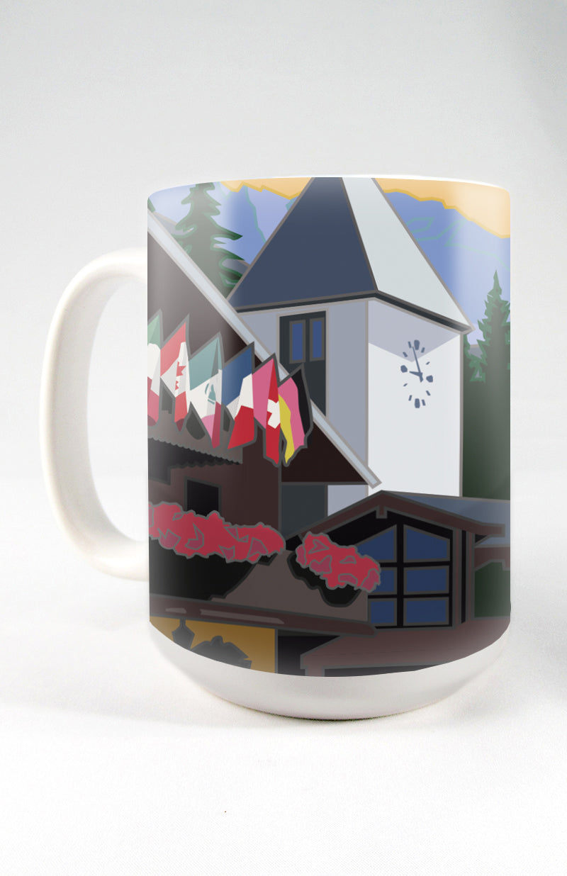 Vail Village Summer, Colorado - 15oz. Ceramic Mug