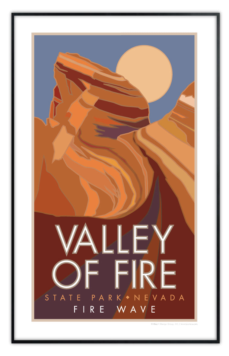 Valley of Fire State Park (Fire Wave), Nevada - Poster