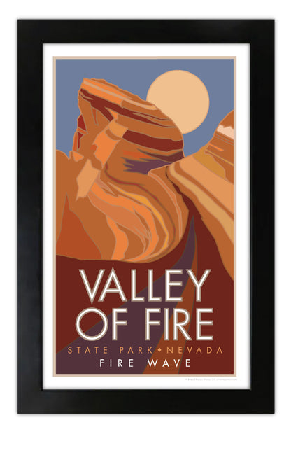 Valley of Fire State Park (Fire Wave), Nevada - Poster