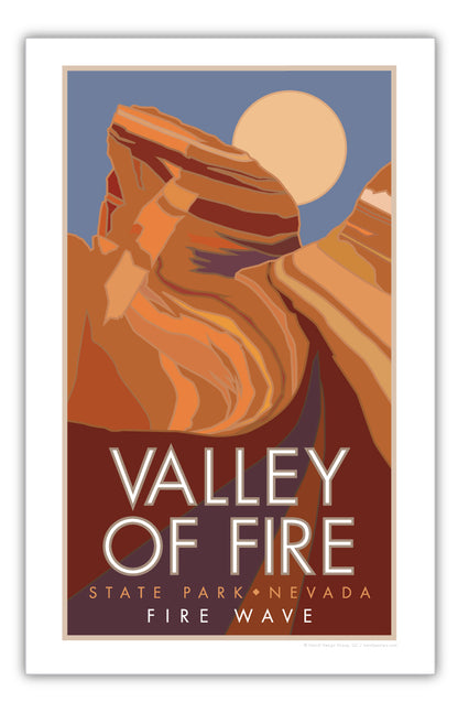 Valley of Fire State Park (Fire Wave), Nevada - Poster