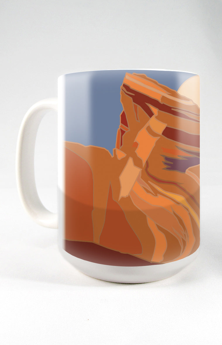 Valley of Fire State Park (Fire Wave), Nevada - 15oz. Ceramic Mug