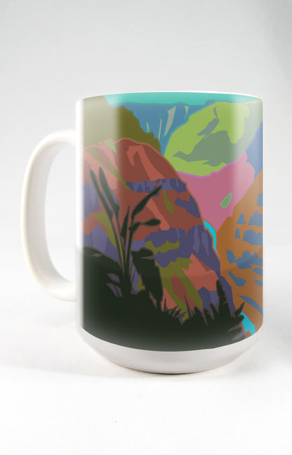 Waimea Canyon State Park, Hawaii - 15oz. Ceramic Mug